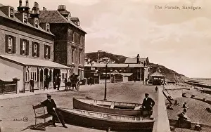 Sandgate, Kent - Die Promenade