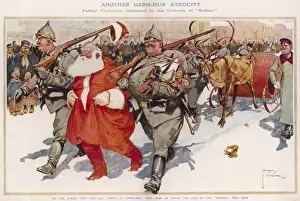 Historical Christmas Images Drucke: Santa Captured