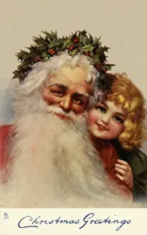 Sankt Nikolaus und Kind