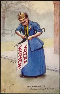 Votes For Women Campaign Drucke: Satires / Suffragette