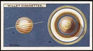 Celestial Body Photography Drucke: Saturn, Two Views