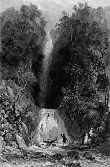 Lake District Waterfalls Drucke: Scale Force, Cumbria