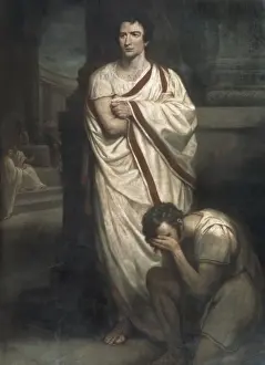 Szene aus der Tragödie Julius Caesar von William.