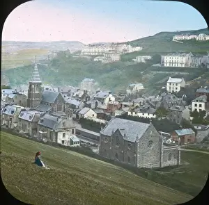 Devon Scenery Drucke: Scenery of Devon - Ilfracombe from Capstan Hall