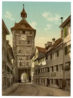 Der Schützengarten im Innenraum der Altstadt von Konstanz in Baden-Württemberg