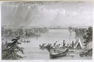 19th Century Explorers Drucke: Schoolcraft Exploration