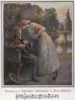 Classical Music History Drucke: Schubert / Rosamunde