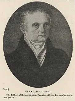 19th Century Music History Drucke: Schuberts Father