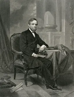 US History Figures Drucke: Schuyler Colfax