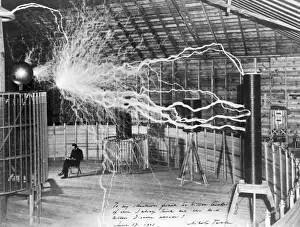 Wissenschaft / Tesla 1899