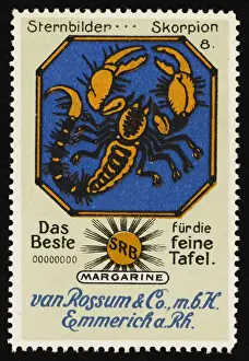 Scorpio Zodiac Sign Drucke: Scorpio (Rossum)