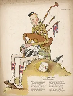 Historical Christmas Images Drucke: Scottish Misery