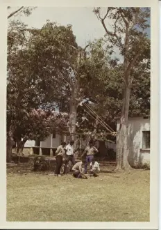 Boy Scouts Uniform Drucke: Scouts on a course, Mauritius