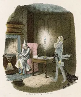 Schröter und Geist des Marleys
