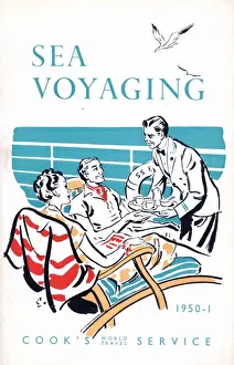 Thomas Cook Brochure Cover Drucke: Sea Voyaging