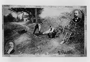 Piltdown Man Hoax Drucke: Searching for the Piltdown Man
