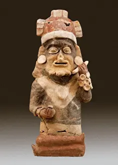 Sitzender Figur