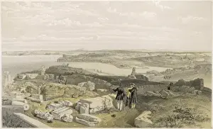 Historical Church Architecture Drucke: Sebastopol, Distant View