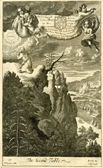 Ten Commandments Artwork Drucke: The Second Table (Ten Commandments)