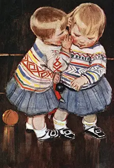 Muriel Dawson Prints Online Drucke: Secrets by Muriel Dawson