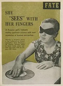 Russian Mystic Drucke: Seeing with Fingers