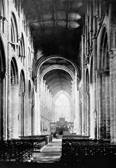 Historic Places In England Drucke: Selby Abbey, 1906