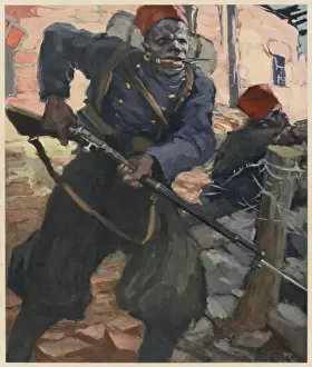 Sénégalischer Soldat