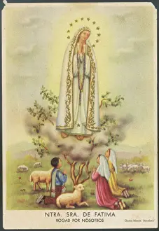 Christian Artwork Online Drucke: Senora De Fatima