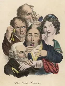 Sensory Perception Images Drucke: The Five Senses