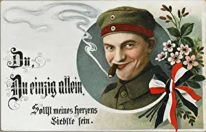 Sinnlose deutsches Kriegsbriefchen aus dem Zweiten Weltkrieg