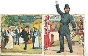 Edwardian Theatre Drucke: Sergeant Brue by Owen Hall