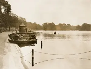 Hyde Park History Drucke: Serpentine 1926