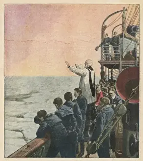 Historical Maritime Disasters Drucke: Service for Titanic