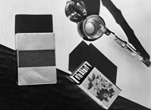 Vintage Tobacco Products Drucke: Shagreen Cigarette Case
