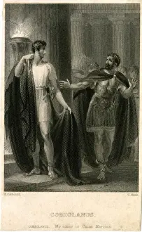 Ancient Roman Leader Drucke: Shakespeare - Coriolanus