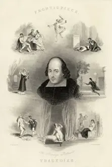 William Shakespeare Portraits Drucke: Shakespeare / Tragedies
