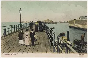 Kent County Landmarks Drucke: Sheerness / Pier 1904