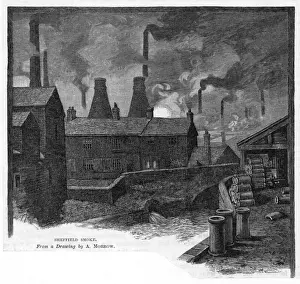 Yorkshire Industrial Heritage Drucke: Sheffield Smoke