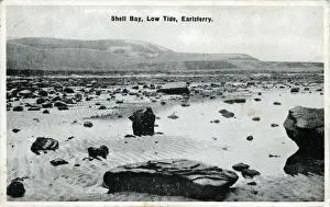 Vintage Scotland Photography Drucke: Shell Bay, Earlsferry, Fifeshire