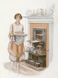 Mary Evans Prints Online Collection Drucke: Shes Baked a Pie