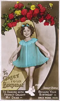 Verwandte Bilder Drucke: Shirley Temple / Geburtstag