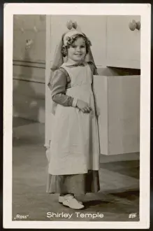 Vintage Hollywood Actress Drucke: Shirley Temple / Nurse