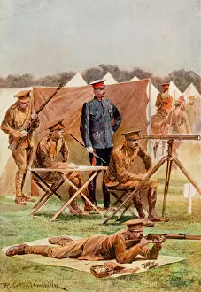 Maorikrähen Drucke: Schießerei in Bisley