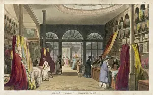 Einkaufen für Stoff 1809