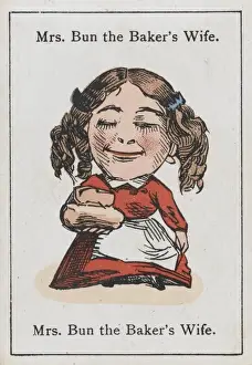 Happy Families Prints Drucke: Shops / Baker / Mrs Bun