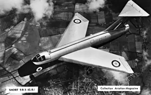 British Military Jets Drucke: SHORT SB-5
