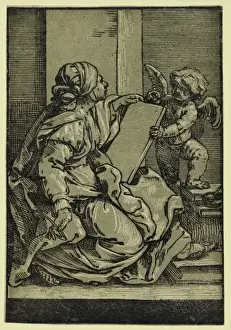 Chiaroscuro Art Drucke: Sibyll