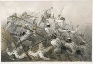 British Empire India Drucke: Siege of Delhi