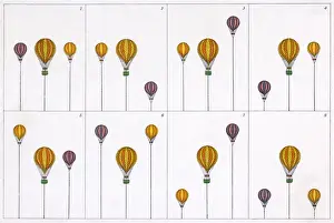 Hot Air Balloon Flight Drucke: Signalling Balloons