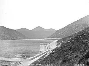 Early 1900s Irish Landscapes Drucke: Silent Valley, Co. Down